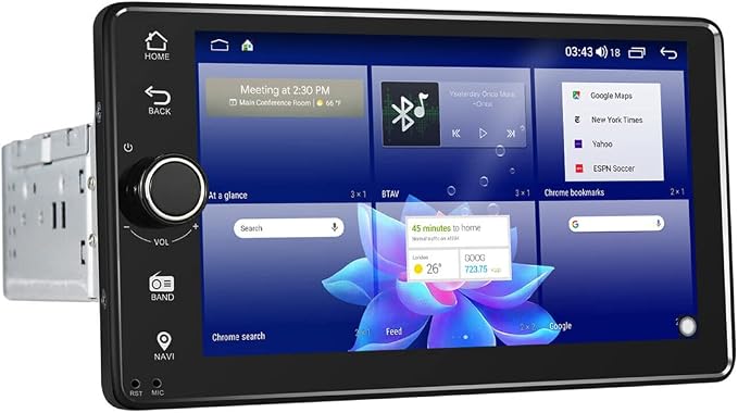 joying android 10 0 head unit octa core 4gb64gb 7 inch single din auto car stereo universal radio with physical button support 4g simfm radioblueto
