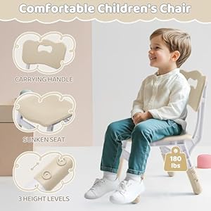 Toddler table and 2 chairs set height adjustable kids table and chair set 315l x 236w marble pattern graffiti desktop children multi activity table for homedaycareclassroom  urban country home decor