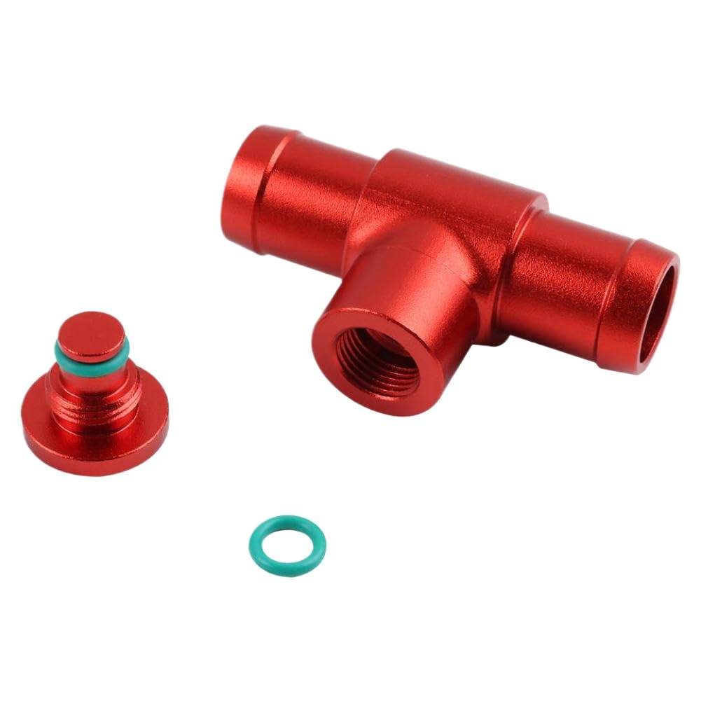 Casdsdtub Onecolor Aluminum Heater Hose Connector Replacement 92500-Ar000 Compatible With 350Z G35 Fx35 M35 M45 Q50 Q70