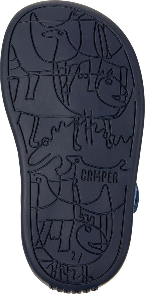Camper Bicho K800628, Sandalia con Tira en T Unisex bebé