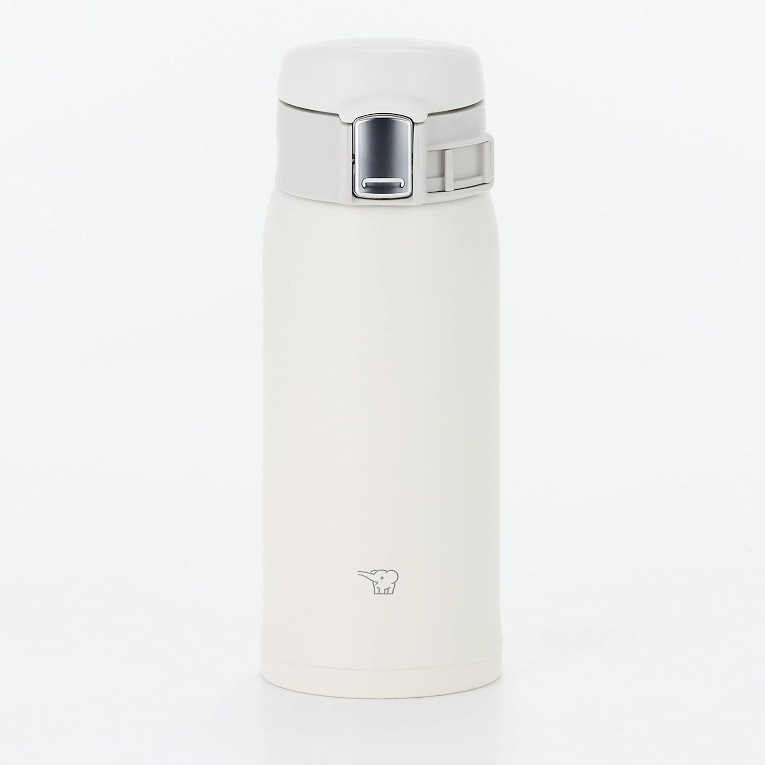 Zojirushi SM-SF36-WM Zojirushi Water Bottle, Direct Drinking, One-Touch Opening, Stainless Steel Mug, 12.2 fl oz (360 ml), Pale White