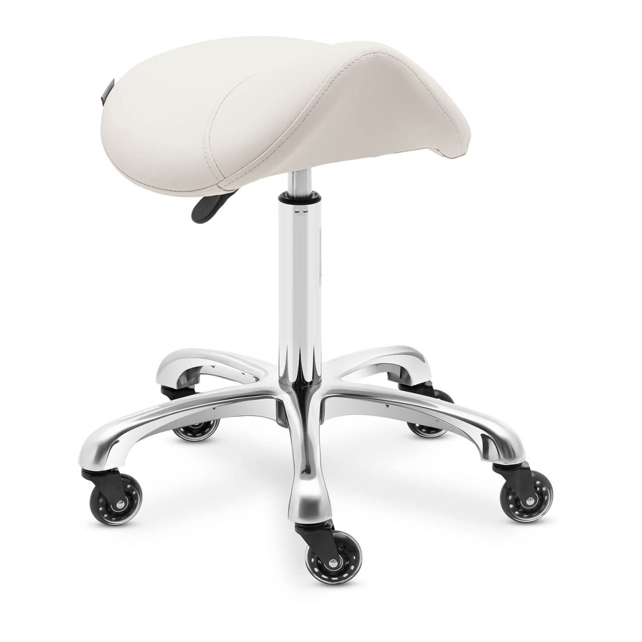 physa YORK BEIGE Tabouret selle de cheval Tabouret selle de cheval Siège selle Tabouret selle Tabouret de coiffure