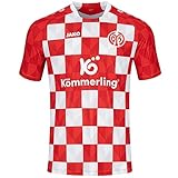 Vereinsdetails für Teamstolz JAKO 1. FSV Mainz 05 Trikot Home 2023/2024 Herren rot/weiß, L