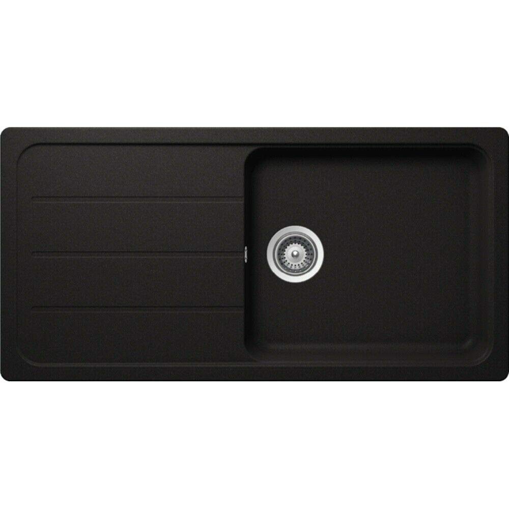 Buy Schock Formhaus D100L 1.0 Nero Black Granite Kitchen Sink & Waste