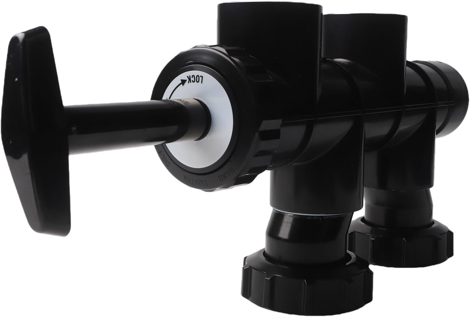SP0410X502S 2in Slide Valve Assembly for Hayward for PRO-GRID and Micro-Clear D E Pool Filters Dual Position Backwash Control Push-Pull Handle Optimized Flow Black Plastic for 2-Inch Pipes