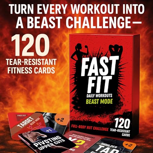 Juego de entrenamiento FastFit Beast Mode HIIT contra el estancamiento físico en casa 2