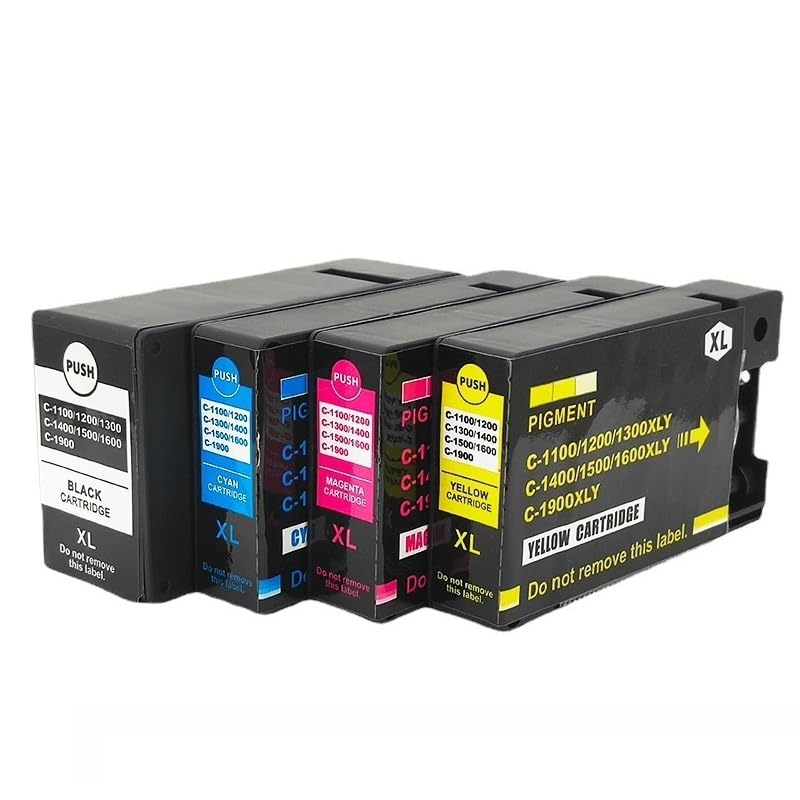 Cartouche encre PGI-1100XL jaune jet d'encre pour imprimante couleur MB2710 MB2110 MB2010