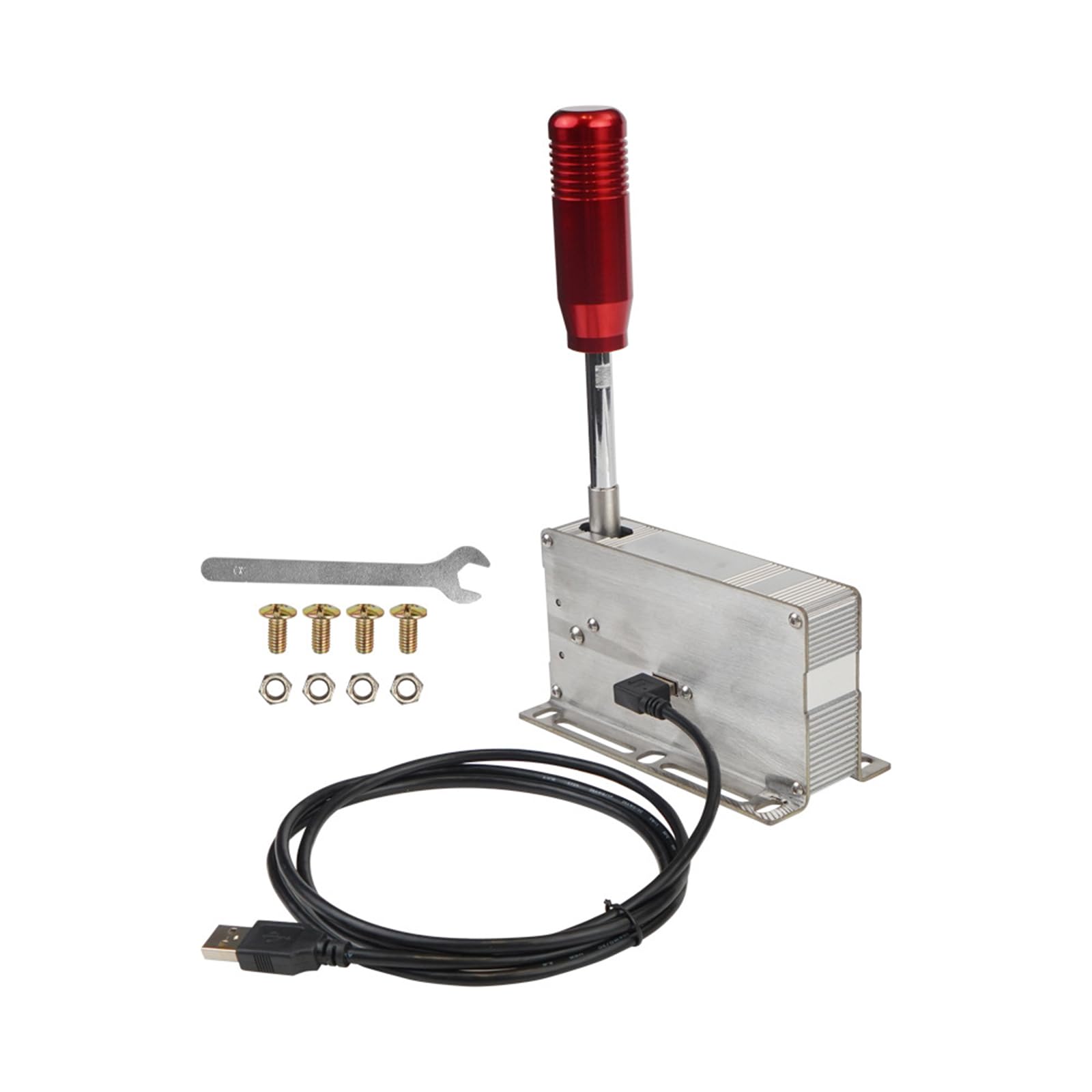 3. Palanca De Cambios Secuencial Para PC/consola Controlador Aluminio Acción Rápida Integración Perfecta Palanca Cambios Carreras Profesional
