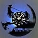 Cheemy Joint Final Fantasy Vinyl Schallplatte Wanduhr LED Light 12"Vinyl CD Quarzuhr | Handmade Interior Home Decor | 7 Farbe leuchtende Wanduhr | Kreative Geschenke an Freunde und Kinder.