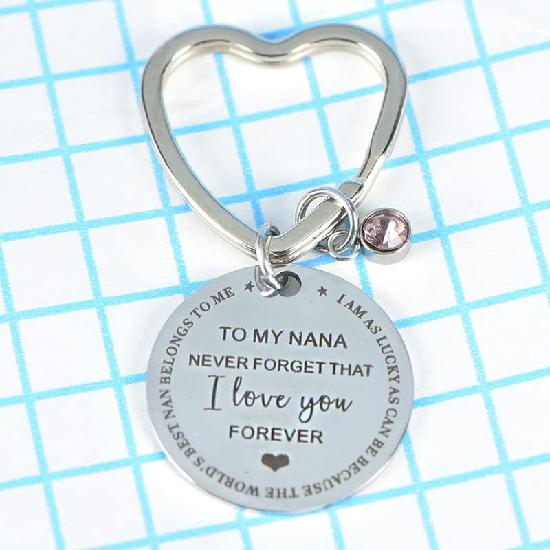 Miniatura 5 de Llavero de regalo para abuelas de nietos a niñeras, regalos de cumpleaños, día de la madre, regalo para abuela, abuela, regalo de Navidad para la