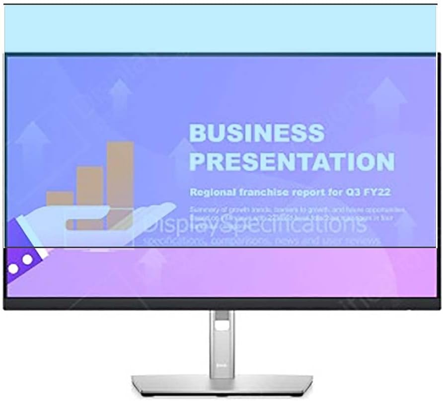 2 Pack Anti Blue Light Screen Protector Film, compatible with Dell P2422HE P2422H 23.8" Monitor TPU Guard （ Not Tempered Glass Protectors ） New