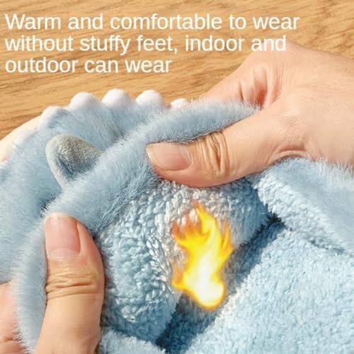 Soft Shark Plush Slippers House Slippers Indoor Outdoor Closed Back Slipper for Women and Men3