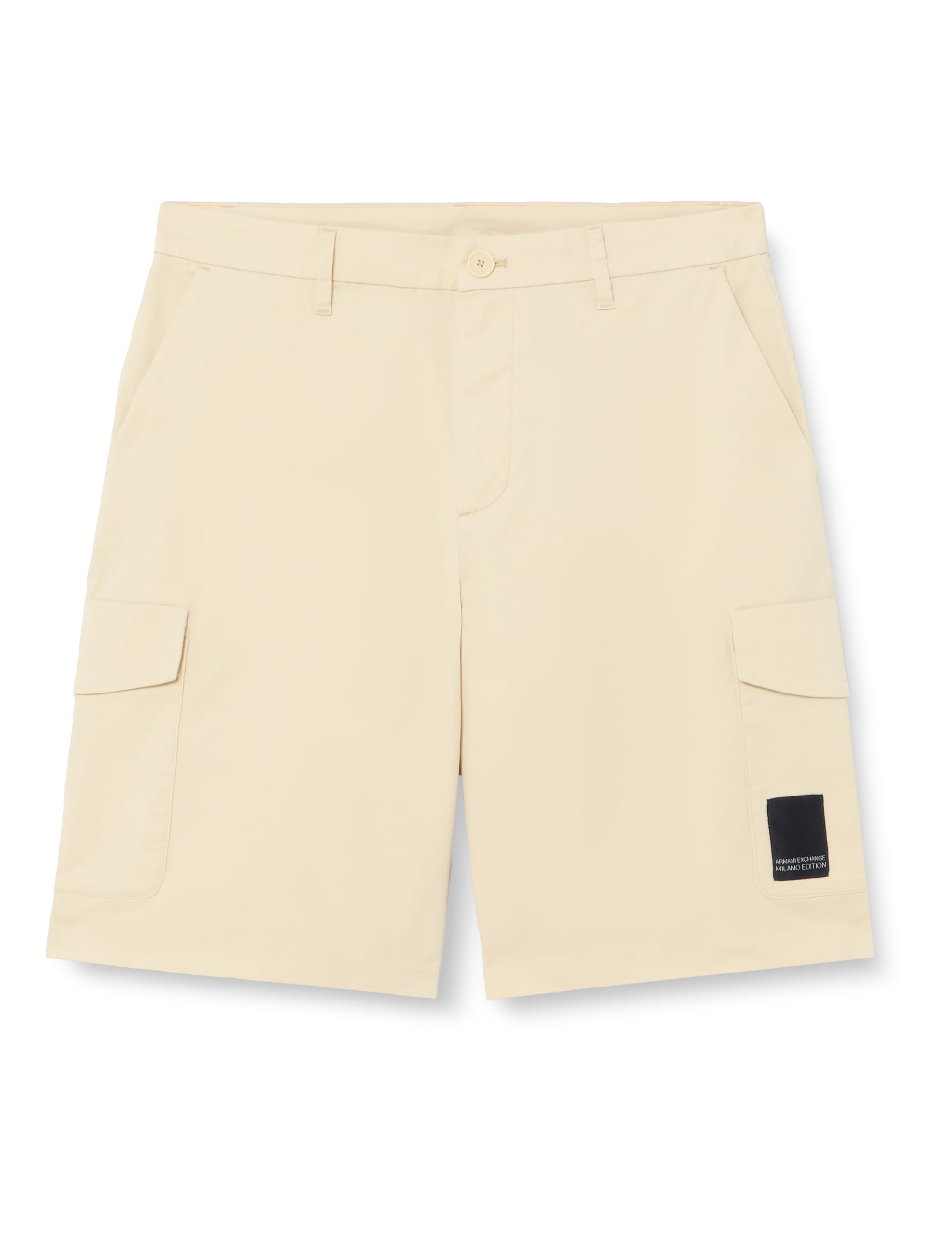 Armani Exchange Men's Milano Edition Cargo Shorts, Fog, 30