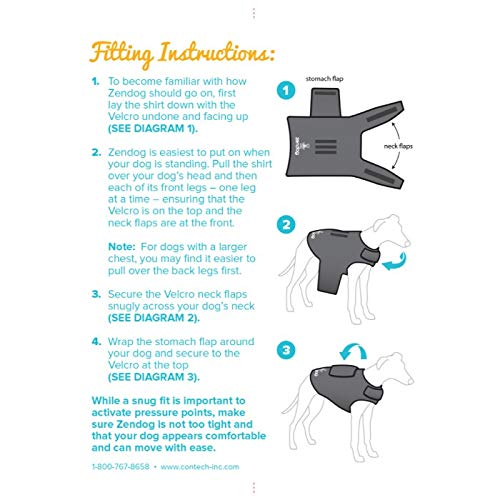 Zendog Calming Compression Shirt Xxlarge #TOP1