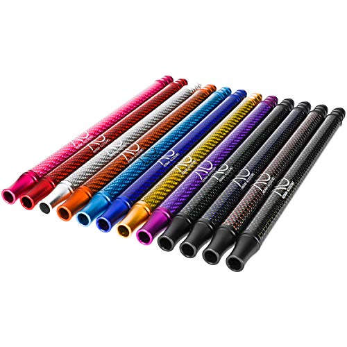 AO® Shisha Mundstück Carbon Aluminium 25cm I Passend für alle Silikonschläuche I Hochwertiges & Ultraleichtes Shisha Alu… – Bild 6