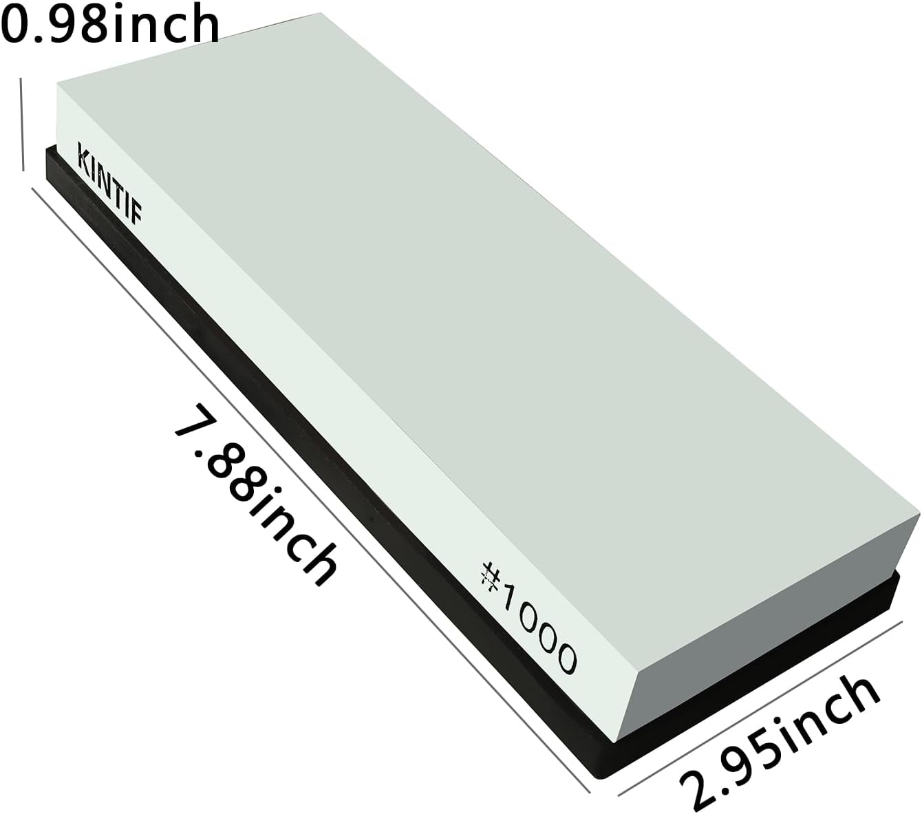 Sharpening Stone Fired whetstone Silicon Carbide Medium Grit #1000 Strong grinding power, Cuts fast, Sharpening Stones for Knives, Whetstone knife sharpener