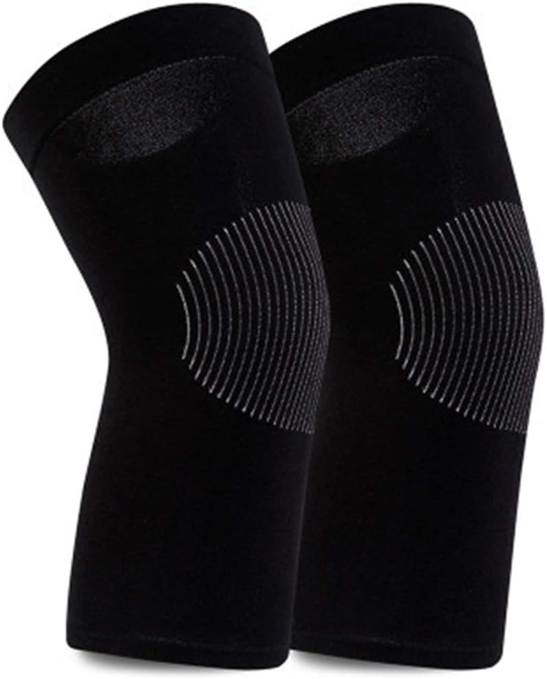 A Pair Sports Kneepad Kneepad Warm Women's Knee Joint -thin Air-conditioned Room Breathable Seamless Knee Pads(E)