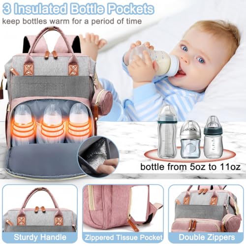 Multifunctional Diaper Bag Backpack for Dad & Mom - Image 5