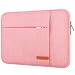 Lacdo 12.9 inch Laptop Sleeve Case Compatible 13" New MacBook Pro Touch Bar A1989 A1706 A1708 | 2018 MacBook Air Retina A1932 | Dell XPS 13 | Surface Pro 2017 Water Repellent USB-C Notebook Bag, Pink