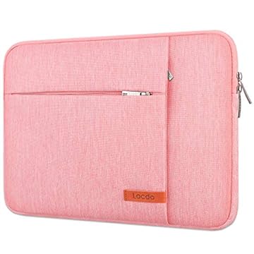 Lacdo 15.6 polegada Capa Bolsa para 15.6" Acer Aspire/Chromebook/Nitro/Predator, Asus TUF/Zenbook/Vivobook 15, MSI GF65, Lenovo Ideapad, Dell Inspiron 15 Capa Sleeve Case de protetor, Pêssego