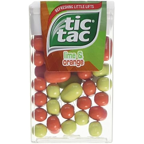 Tic Tac Lime and Orange Drops, Pack of 24 Cover