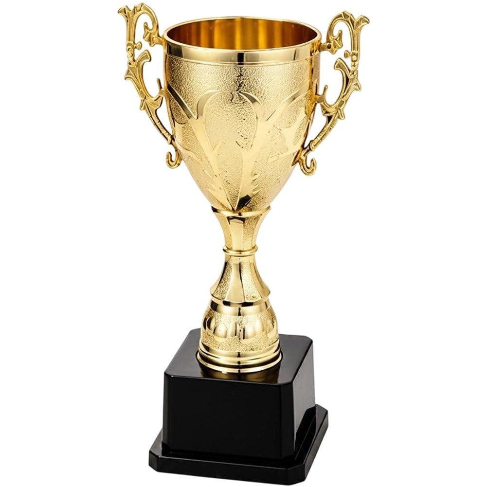 Baokuan Gold Plastic Trophy Awards, Award Cups for Competition, Appreciation Gifts, Party Favors, Sports and Employee Recognition Teacher Appreciation Gift
