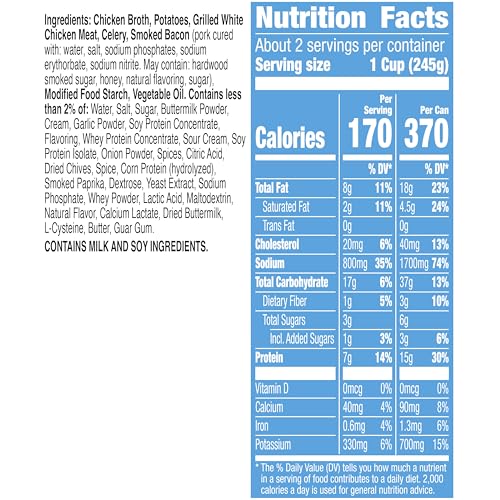Image of Progresso x Hidden Valley Ranch Grilled Chicken Bacon Ranch Soup, 18.5 oz