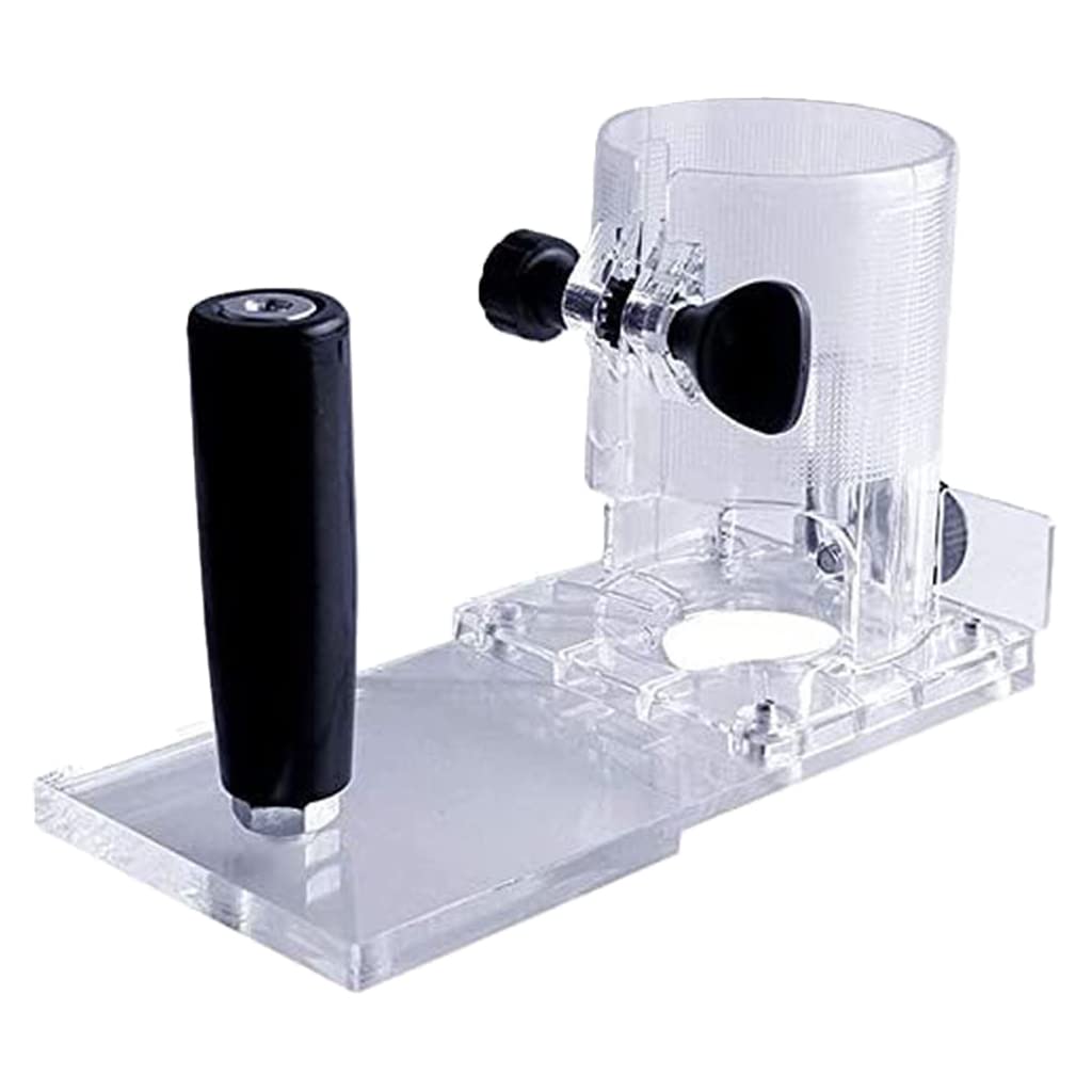 Outil électrique compact pour le travail du bois avec coupe-bordure à embase fixe