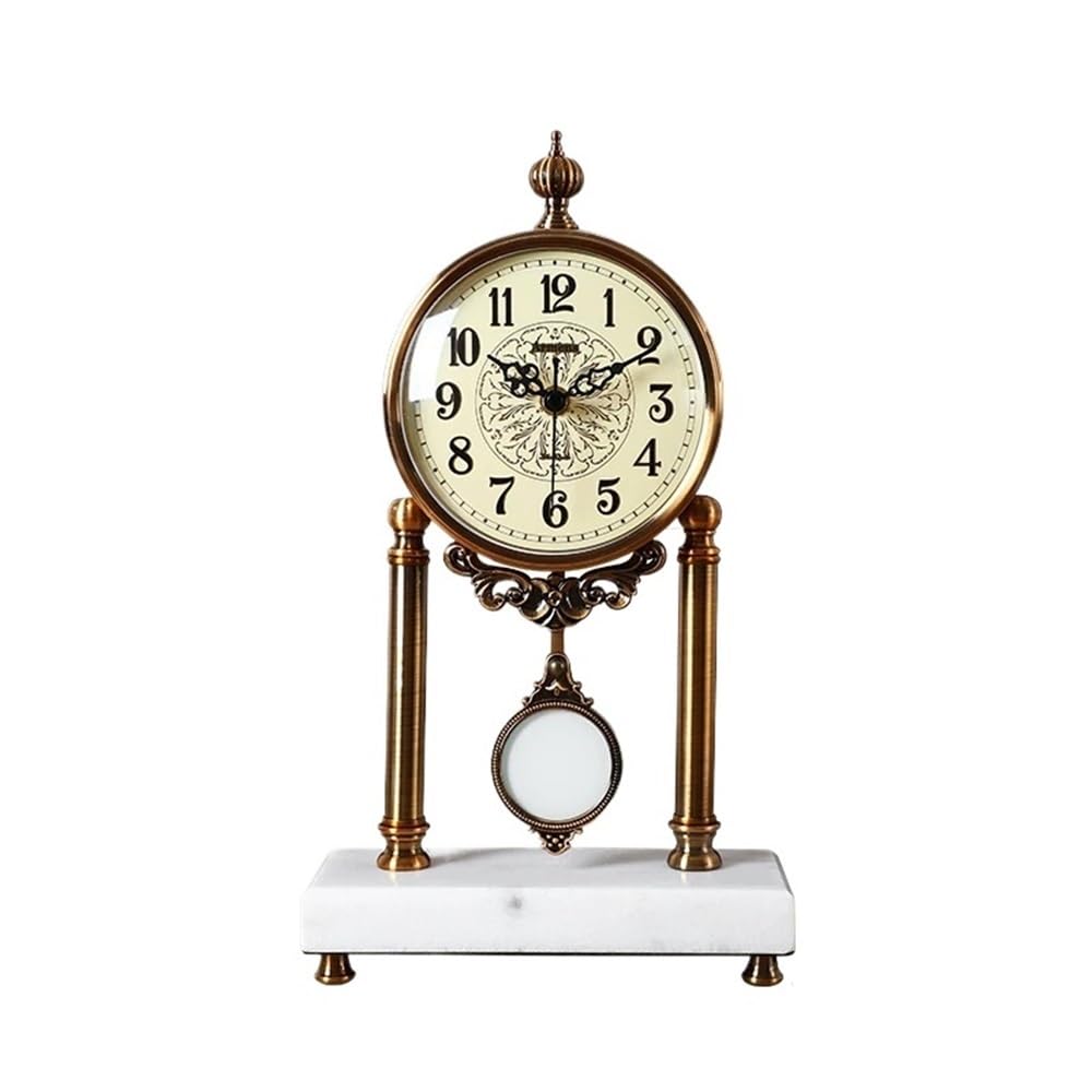 B3F7M4R9J2 Table clock Luxury Table Clocks Silent Electronic Decor Desk For Kitchen, Bathroom, Living Room, Bedroom, Office
