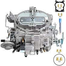 Quadrajet Carburetor Rochester 4 Barrel Carb for Chevy 327 350 427 c.i.engines, 1968-1973 Chevy/GMC Trucks 750 CFM Big Small Block Vacuum Secondary Rebuild 4MV Manual Choke 1901R