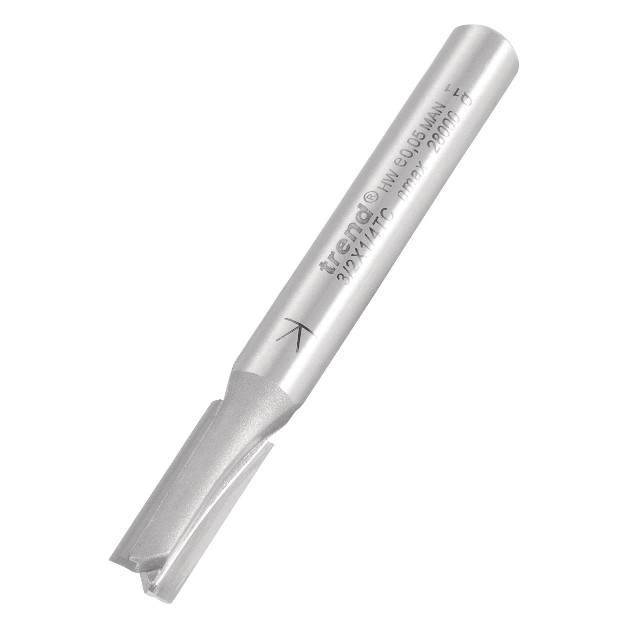 Trend Professional 3/2X1/4Tc Two Flute Cutter 6Mm Diameter - 1/4 Shank