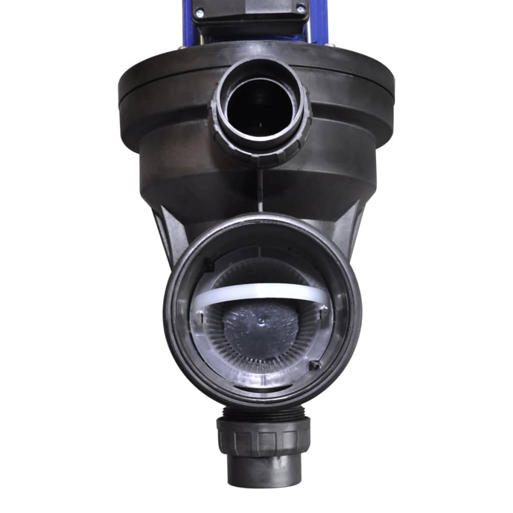 vidaXL Pompa elettrica per piscina 800 W Blu Pompa di filtrazione Bacino