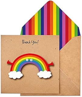 Tache Premium Rainbow "Thank You" Card