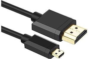 Micro HDMI to HDMI 2.1 8K Cable 3FT, Ultra High Speed 8K@60Hz...