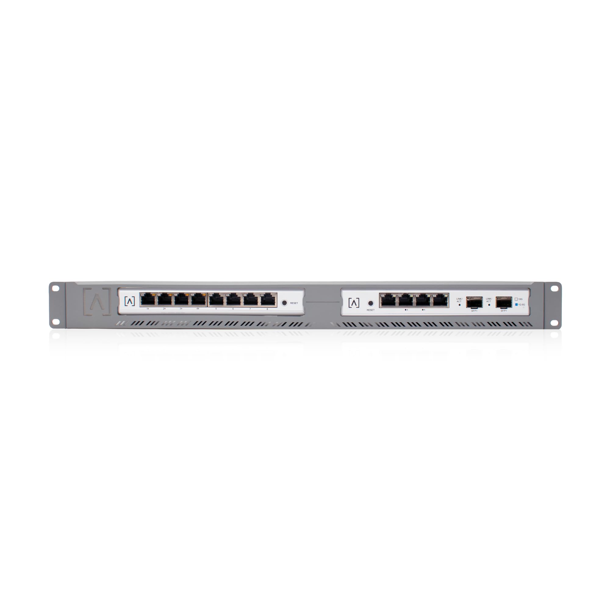 Alta Labs RK-RSC 1U Rack Mount | Dual Side-by-Side Mounting Bracket for Route10, S8-POE &amp; Alta Control | Fits Standard 19-Inch Networking Racks | Heavy Steel Construction for Enterprise Networking