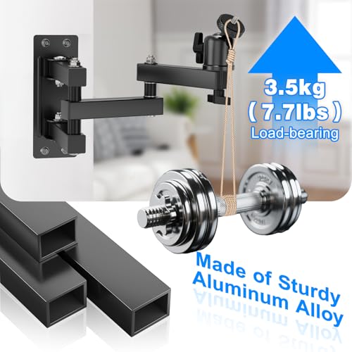 Soporte de Pared para Proyector Ajustable 360 Grados con Tornillo de 1/4 Metal 4