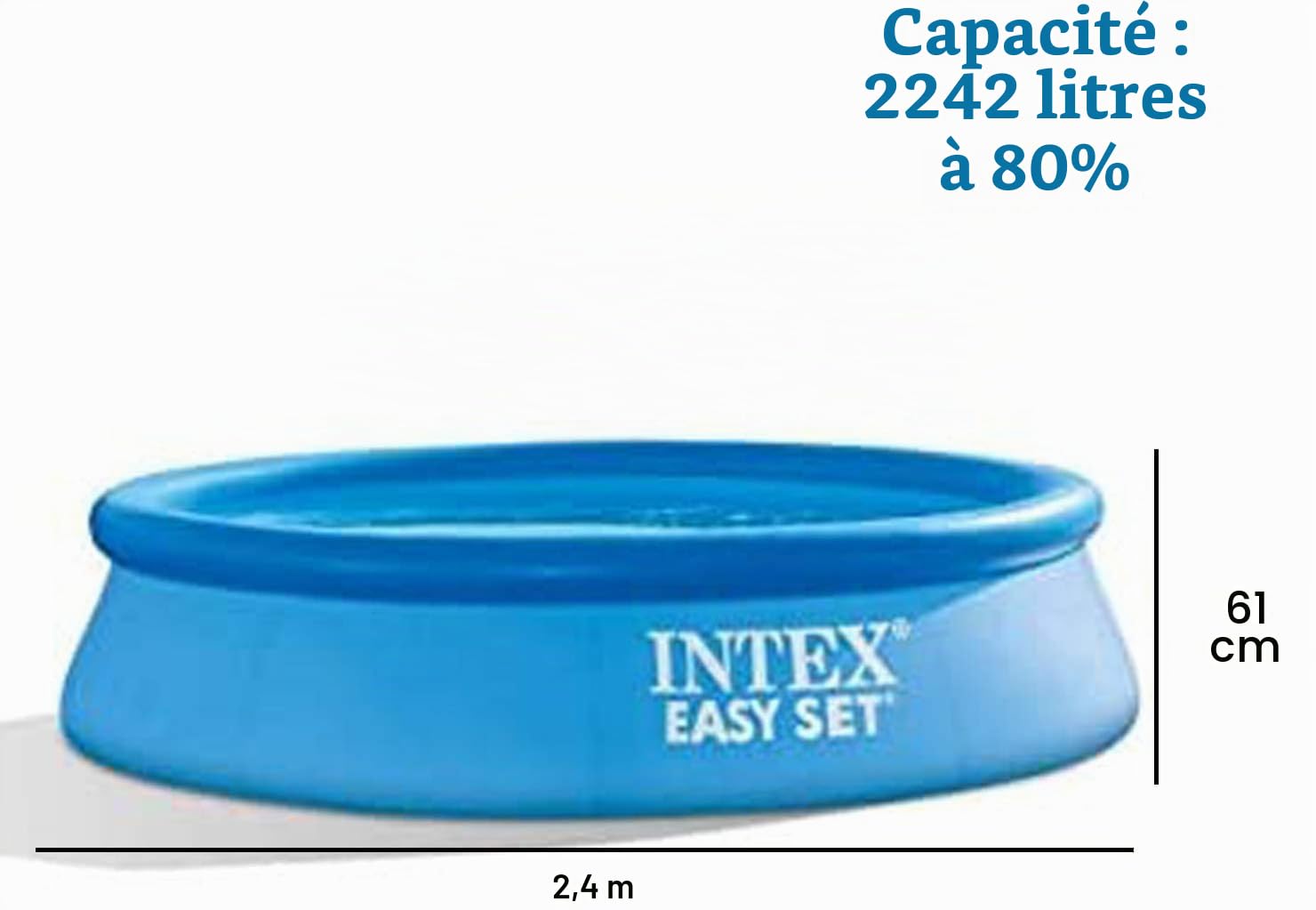 8 ft x 24 in Easy Set Pool Set