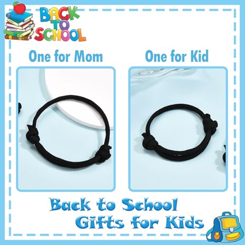 First Day of School Gifts Mommy and Me Bracelets Mother Son Back to School Gifts 5