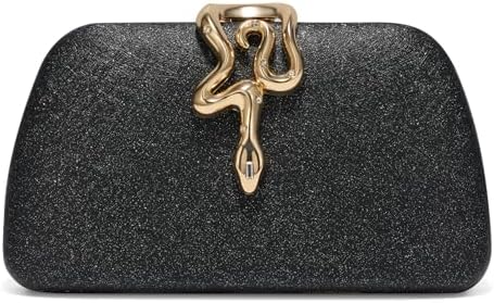 SWEETV CHUNLI Glitter Clutch Purses for Women Elegant Evening Bag for Parties, Weddings, and Formal Events