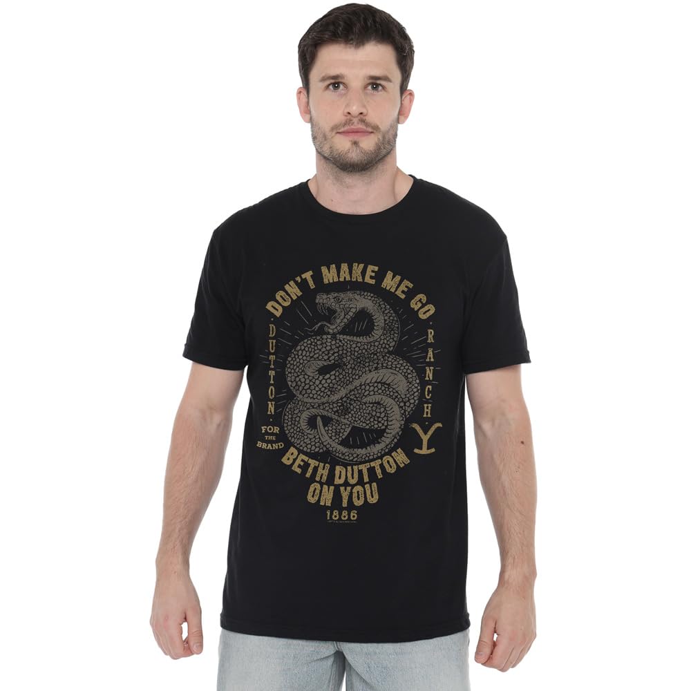 Yellowstone Beth Dutton T-Shirt - Black - L