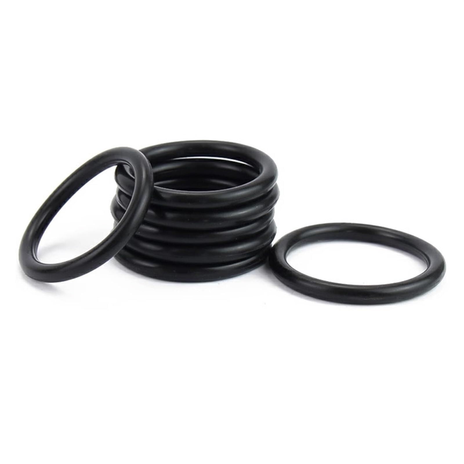 O-Ring Anello di tenuta in gomma NBR Resistente alle alte temperature CS1.5mm Cilindro meccanico Rondella generale ID 1-30mm,Materiale Affidabile(ID 30mm)