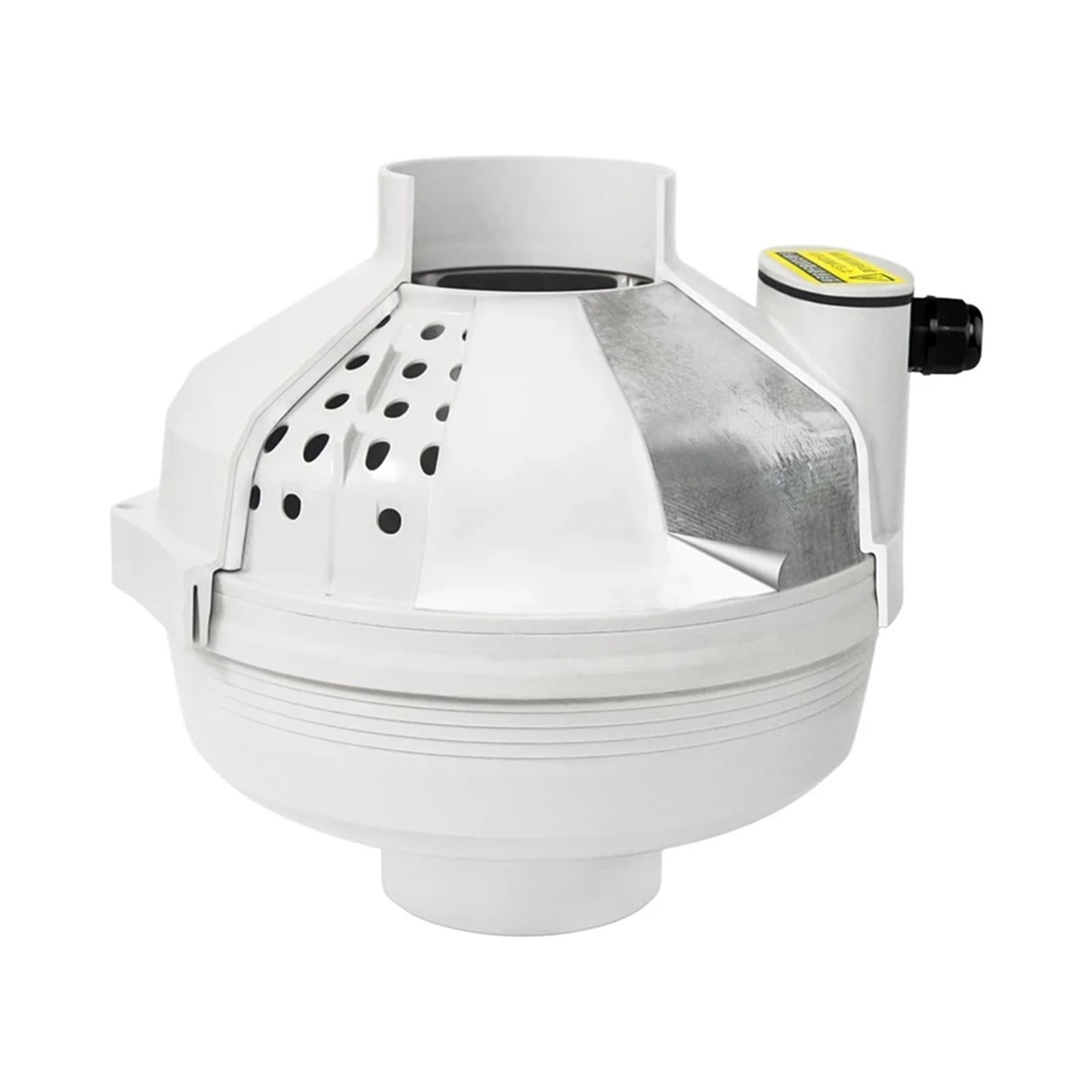 Ventilatore Ventilatore Da Condotto In Linea Da 4 Pollici Ventilatore Centrifugo Turbo Silenzioso Ad Alta Pressione Ventilatore Di Ventilazione Di Scarico Impermeabile For Bagno