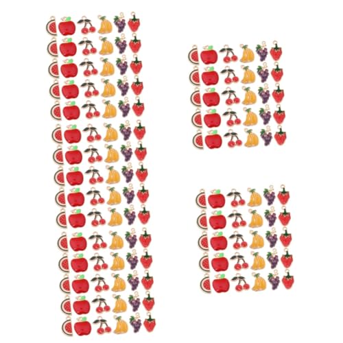 Charms adorables design délicat fruits en alliage pour création de bijoux durables