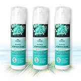 PLANTACOS Totes Meer Körpercreme (3 x 200ml) für trockene Haut • Körperlotion spendet Feuchtigkeit und zieht schnell ein