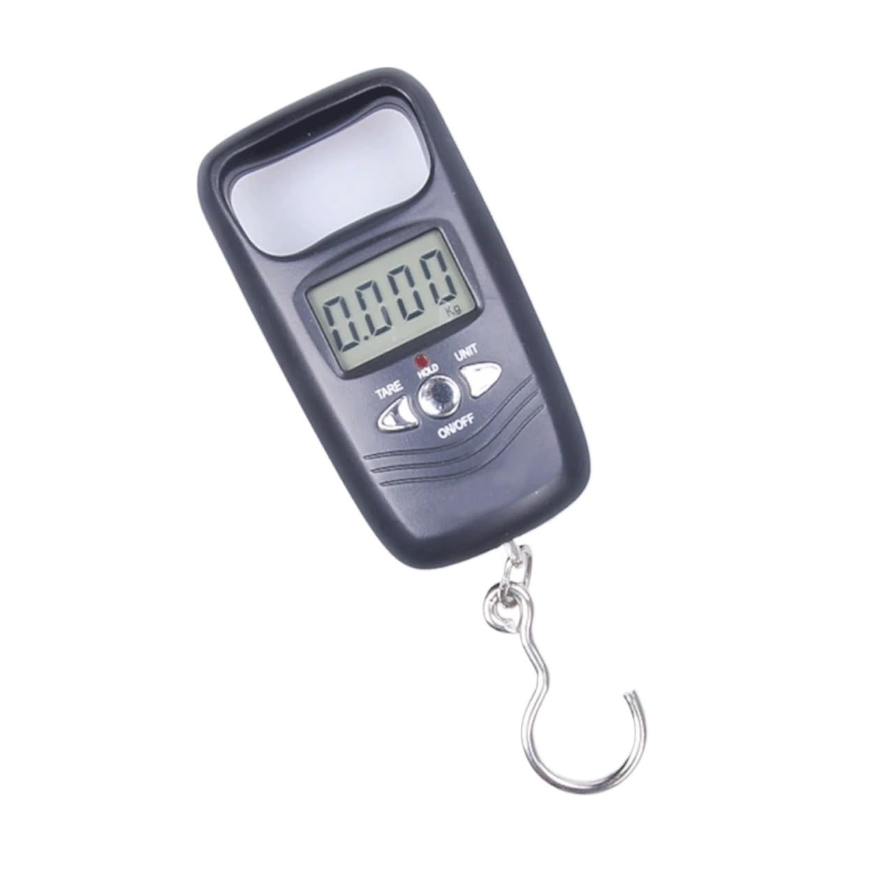 50kg Fishing Hook Luggage Digital Scale Pocket Potable LCD Hanging Electronic Travel Weighing Scales(D)