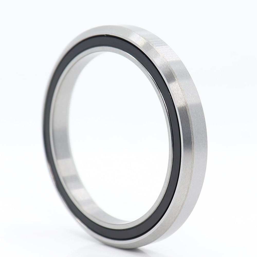 ZBJGBUIA 52H6.5K Bicycle Headset Sealed Bearings 52 * 40 6.5mm 36/45 Degree Lightweight Steel Tapered Upper Lower Bearing