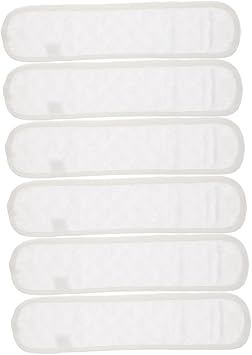 6Pcs Belly Guard Cotton Belly Button Binder for Newborns Umbilical Cord Wrap Soft Skin-friendly Unisex for Wind Relief and Warmth