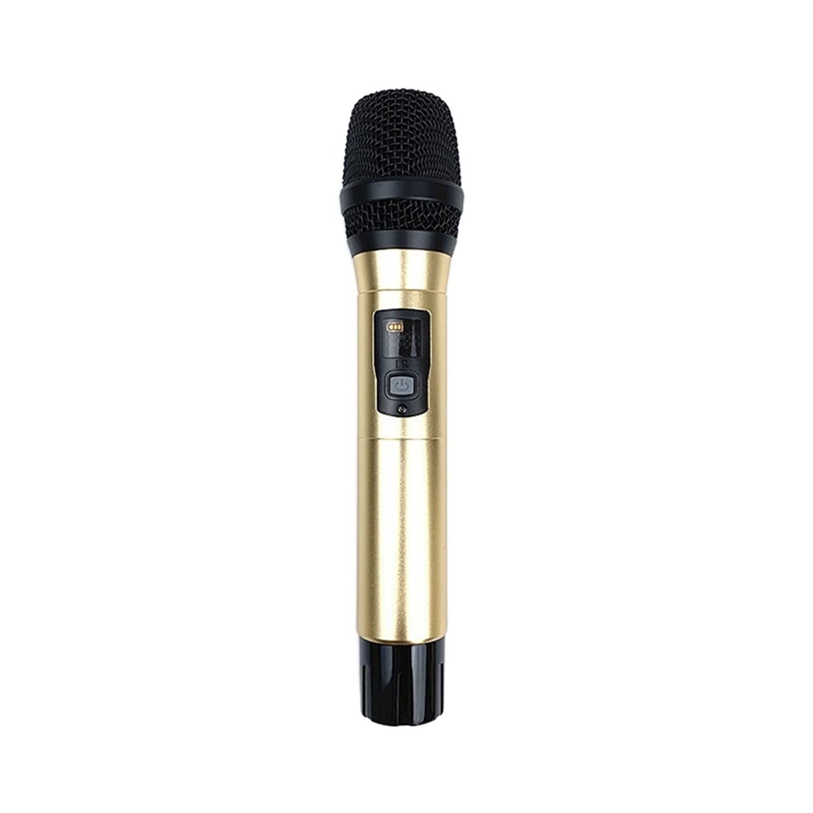 Mikser audio, 4 -kanałowy mikser audio z mikrofonem bezprzewodowym na komputer DJ Karaoke Mieszanie Konsoli Audio Interface Karta dźwiękowa Phantom Power(Mixer Kits)