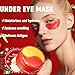 Minfei 120PCS Christmas Stocking Stuffers Eye Patches,Under Eye Patches for Puffy Eyes and Dark Circles,Stocking Stuffers for Women, Cheer Gifts,Eye Mask for Reduces Wrinkles Puffiness, Fine Lines