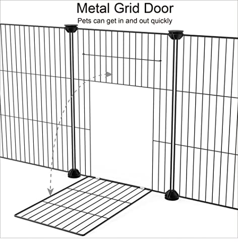 Homidec ZF20220714 Pet Playpen,Small Animals Cage Diy Wire Portable Yard Fence thumb #6